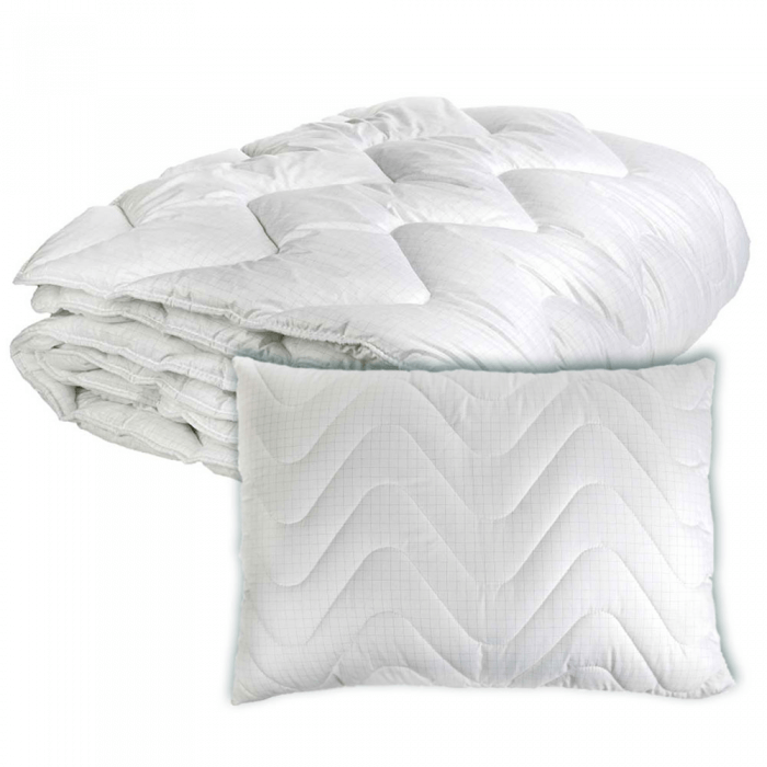 COMCO antistresinė antklodė 140×200 ir 50×70 pagalvė “Carbon”