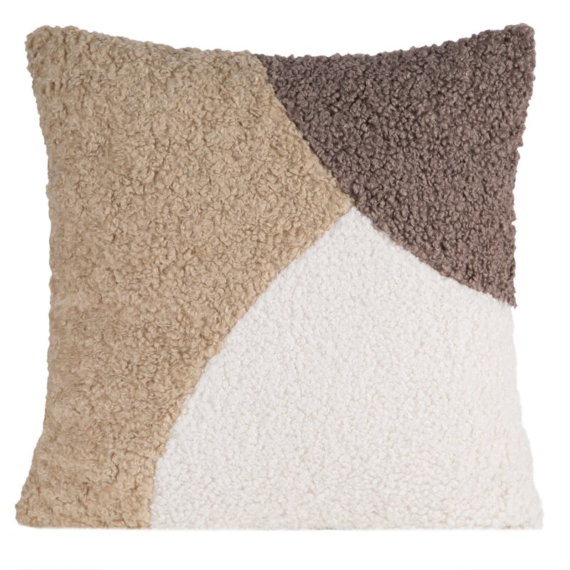 Dekoratyvinė pagalvėlė “Boucle04” dark beige 45×45 cm